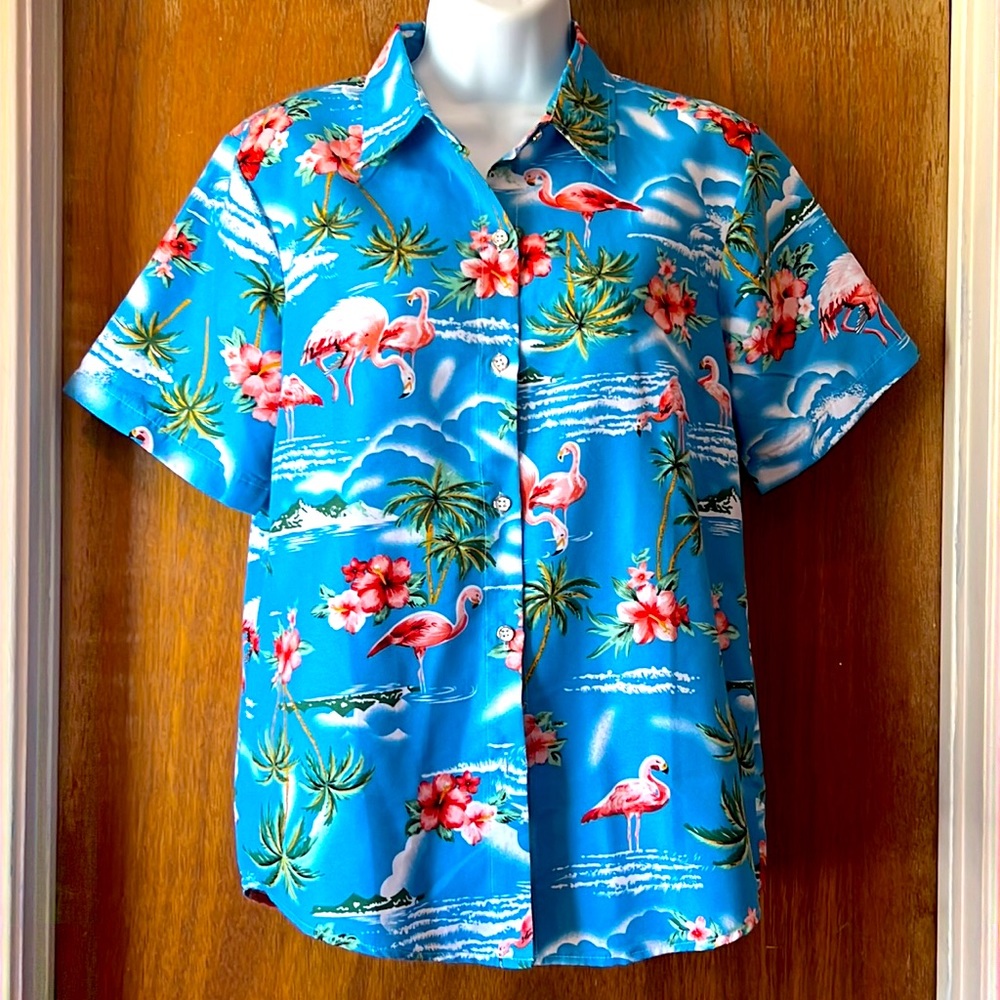 Luau in a box! Medium Shirt.